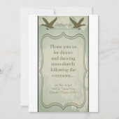 Carte de réception 3,5 x 7 Pays Chasse au canard R (Devant)