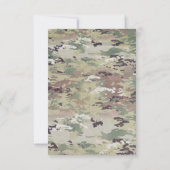 Carte de réception 3,5x5 Armée de terre Force aéri (Dos)