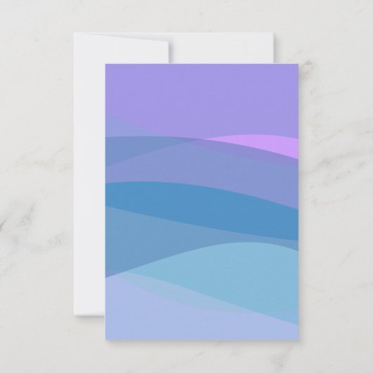 Carte de réception Bat mitzvah Ark Bar de Noah (Dos)