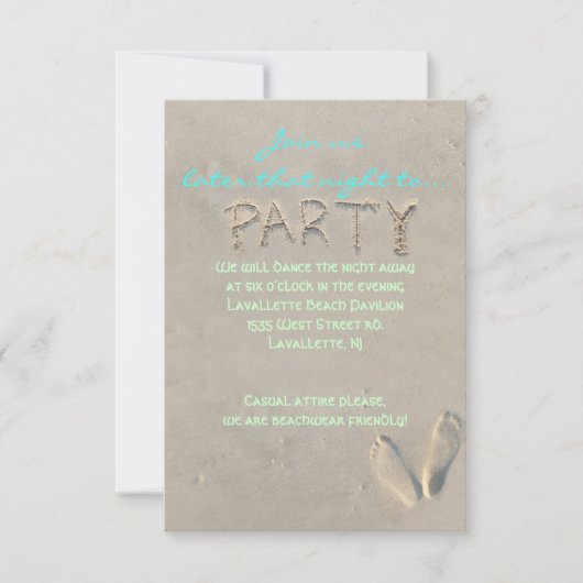 Carte de réception Bat mitzvah SANDY (Devant)