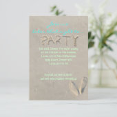 Carte de réception Bat mitzvah SANDY (Debout devant)