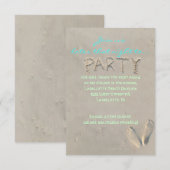Carte de réception Bat mitzvah SANDY (Devant / Derrière)