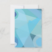 Carte de réception Bat mitzvah SOARING BUTTERFLY (Dos)