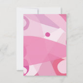 Carte de réception Bat mitzvah SOARING BUTTERFLY (Dos)