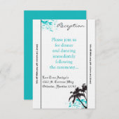 Carte de réception Beach Breeze Ocean Water Trop (Devant / Derrière)