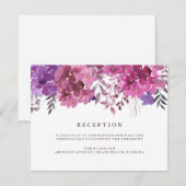 Carte de réception de Boho Botanicals (Devant / Derrière)