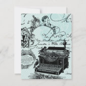 Carte de réception de lettres d'amour de mariage v (Dos)