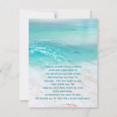 Carte DE Réception DE L'OCÉAN TROPICAL DOLPHINS PL (Dos)