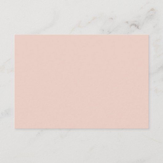 Carte de réception de mariage de mariage de vol tr (Dos)