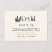 Carte de réception d'esquisses de montagne (Devant)