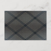 Carte de réception Diamond Geometry Navy Gold Gats (Dos)
