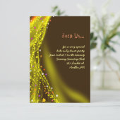 Carte de réception Dove Bat Bar Mitzvah (Debout devant)