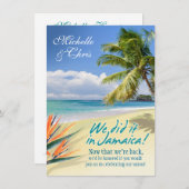 Carte de réception Emerald Waters (Jamaïque) (Devant / Derrière)