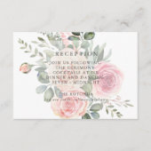 Carte de réception florale (Devant)