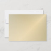 Carte de réception Florale Rose blanche (Dos)