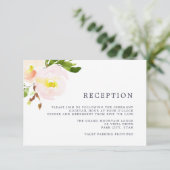 Carte de réception Flush Spring (Debout devant)