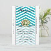 Carte de réception GBoho Cactus Cactus Succulent 3 (Debout devant)