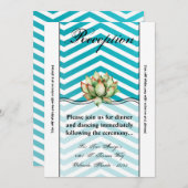 Carte de réception GBoho Cactus Cactus Succulent 3 (Devant / Derrière)