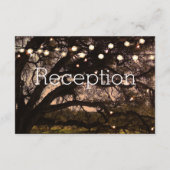 Carte de Réception Jardin Étincelant (Dos)