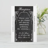 Carte de réception moderne 3,5 x 7 (Debout devant)