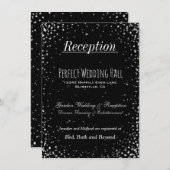 Carte de réception | Nuit étoilée (Devant / Derrière)