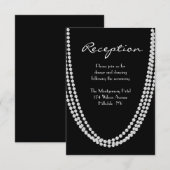 Carte de réception Perle des années 1920 (Devant / Derrière)