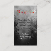 Carte de réception personnalisée Hauné Raven Plein (Devant)