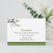 Carte de réception personnalisée pour les Insépara (Debout devant)