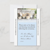 Carte de réception Plage Mer Mason Jars Océan (Devant)