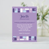 Carte de réception SO MOD Bar Bar Mitzvah (Debout devant)