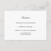 Carte de réception - Suite THE BEST (Devant)