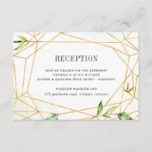 Carte de réception Terrarium (Devant)