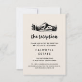 Carte de réception vintage Wilderness Buffalo Plai (Devant)