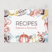 Carte de recette (Devant)