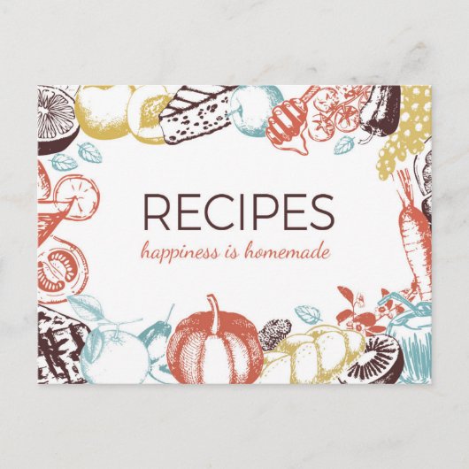 Carte de recette (Devant)