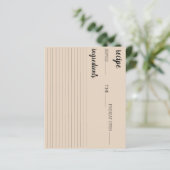 Carte de recette (Debout devant)