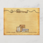 carte de recette ancienne (Devant)