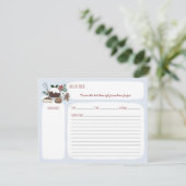 Carte de recette Blue + White Holiday Baking (Debout devant)