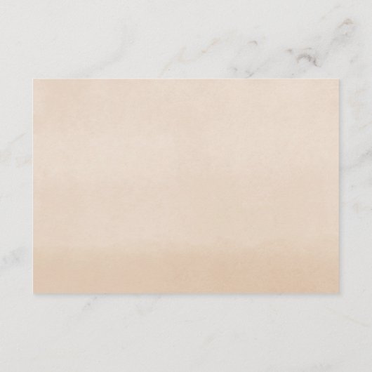 Carte de recette bohème Pampas grass boho (Dos)