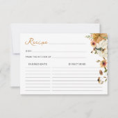 Carte de recette Citrouille de Fête des mariées de (Devant)