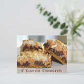 Carte de recette Cookies 7 couches (Debout devant)
