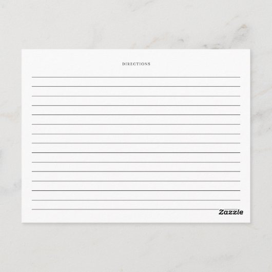 Carte de recette d'anémones violet et rose (Dos)