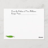 Carte de recette de baies (Dos)