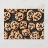 Carte de recette de chips au chocolat maison (Dos)