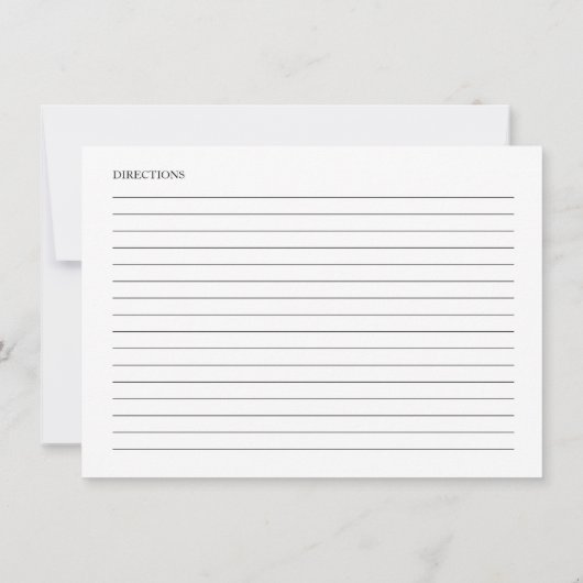 Carte de recette de Fête des mariées Bow rose (Dos)