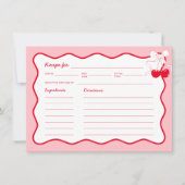 Carte de recette de Fête des mariées cerise rose r (Devant)