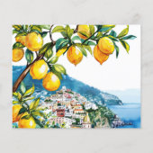 Carte de recette de Fête des mariées Citrus Amalfi (Dos)