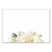 Carte de recette de Fête des mariées florale Aquar (Dos)