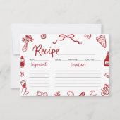 Carte de recette de Fête des mariées italienne à m (Devant)