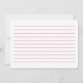 Carte de recette de Fête des mariées italienne à m (Dos)